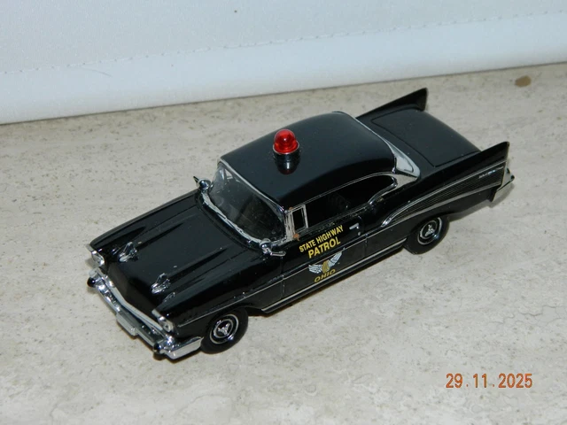 Miniature Western Models 1/43 – Chevrolet Bel Air 1957, Vert/métal Blanc (occasion)