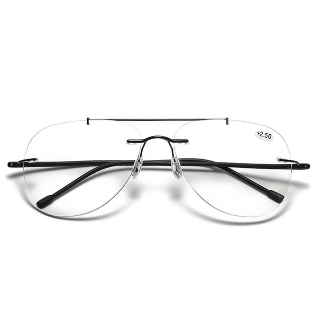 Progressive Multifocus Anti-blue Light Reading Glasses +1.0~4.0 For Men New