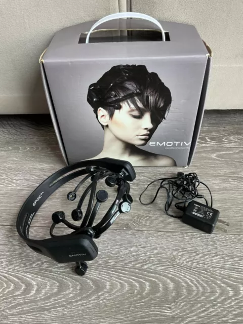 ꙮ Emotiv Epoc+ Model 1.1 Headset EEG - UNTESTED!!!