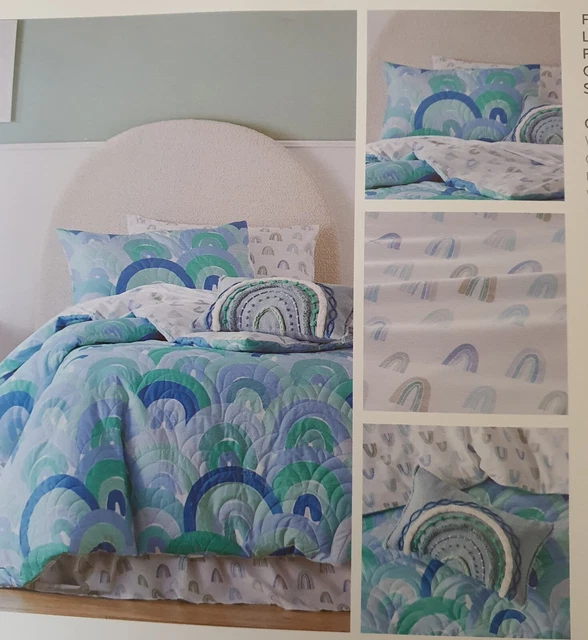 Adairs green velvet clearance quilt cover