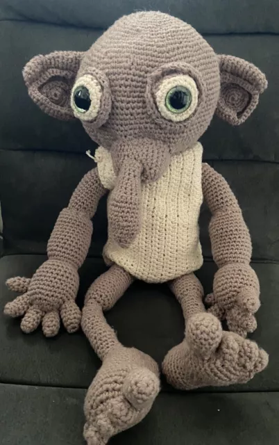 Dobby große gehäckelte Hauself Figur  Handmade