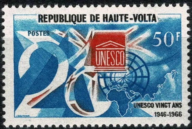 HAUTE VOLTA 1966 UNESCO  YT  n° 175 neuf ★★ luxe / MNH