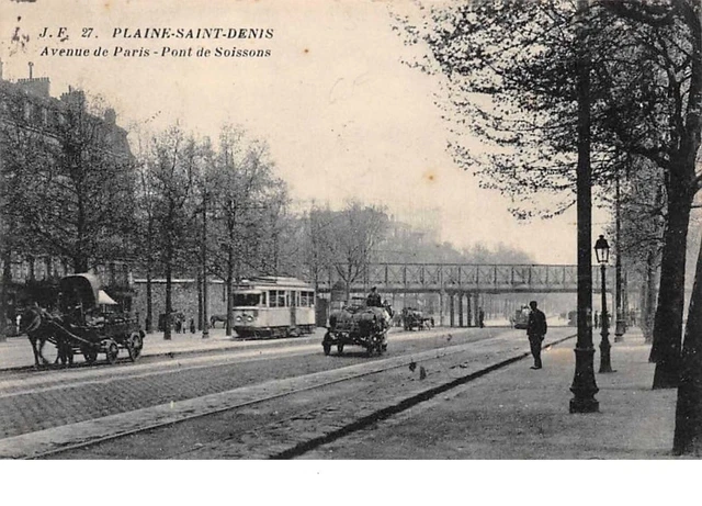 Carte Postale Ancienne 93 La Plaine Saint-Denis – Les Écoles, Vers 1900