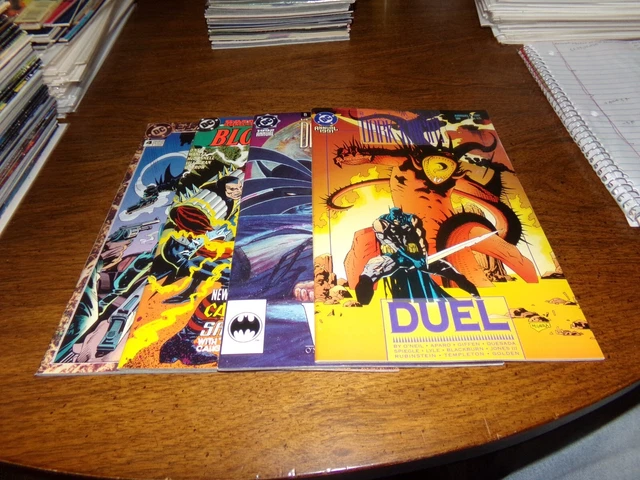 Batman Legend of the Dark Knight Annual 1,2,3,4 1991/94 vfnm DC comic lot