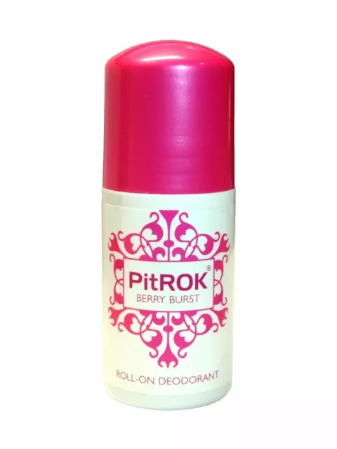 PitROK CRYSTAL BERRY BURST FRAGRANCED ROLL-ON DEODORANT 50ML