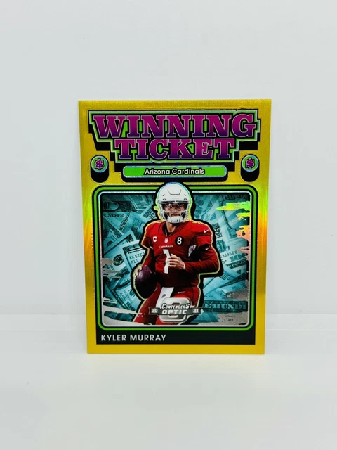 2021 Panini Contenders Optic KYLER MURRAY Winning Ticket Gold Prizm /10 Arizona