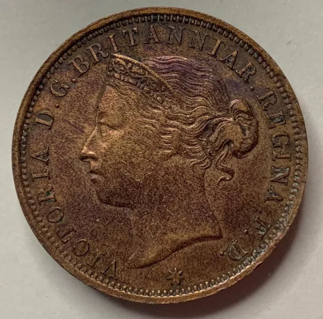 1/12 Shilling 1894 Jersey  Victoria . Bronze