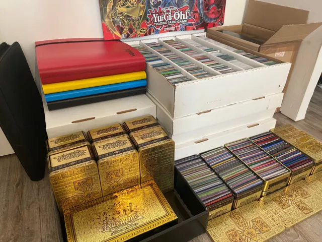 Massive Yugioh Cards Bundle Of Commons Rares Holos Collection Joblot Bulk Sale