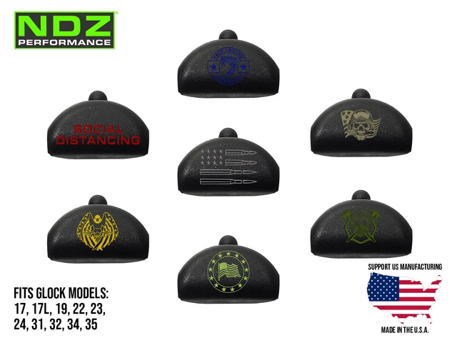 for Glock Grip Plug Gen 4-5 17 19 22 23 24 32 34 35 Black AL6 Choose Your Image