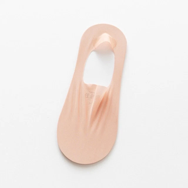 Calzini da barca da donna arancioni ghiaccio seta calze a rete invisibili