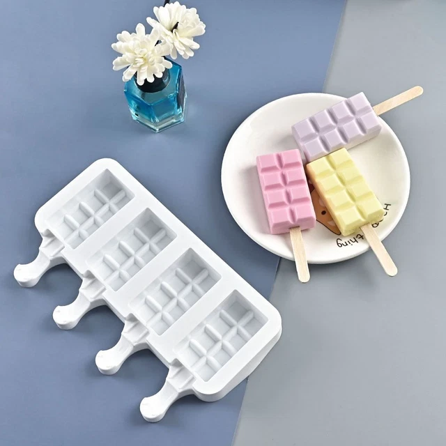 Heart Shape Ice Cube Tray Fondant Molds Ice Cream Mold Popsicle Form Maker