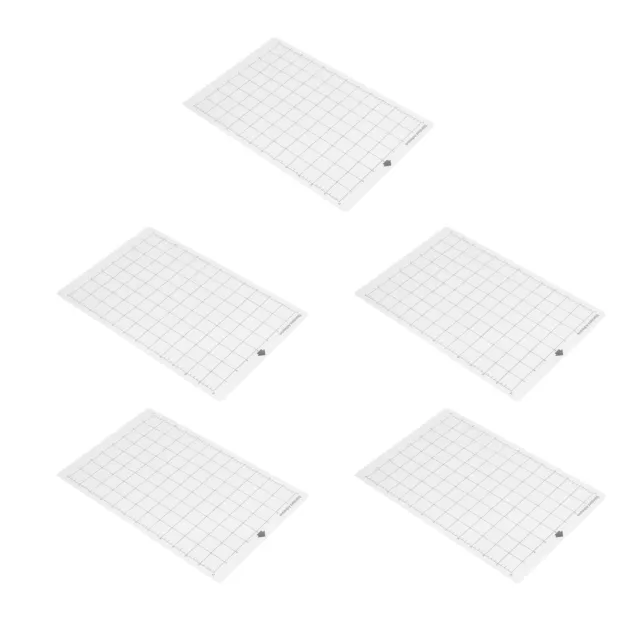 5x Standard Grip Cutting Mat Adhesive Cut Pad Non Slip Grid For Came✈