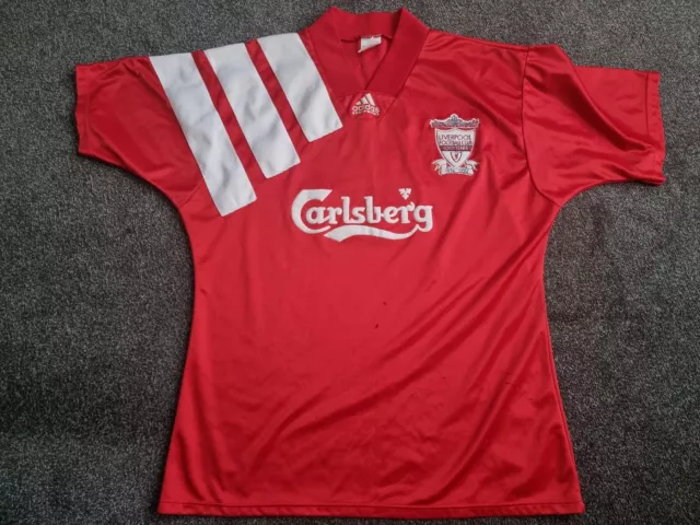 Liverpool FC Home Shirt 1992÷93 Adidas Genuine Vintage 100% Original XL