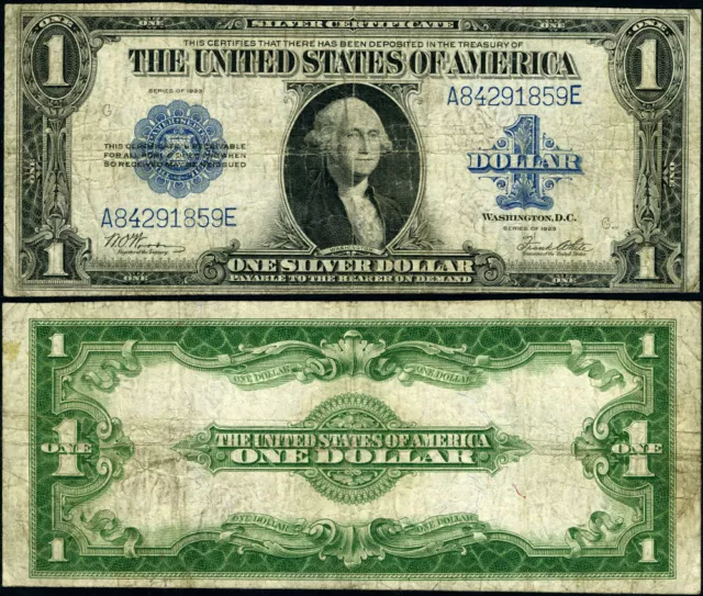 FR. 238 $1 1923 Silver Certificate Fine+