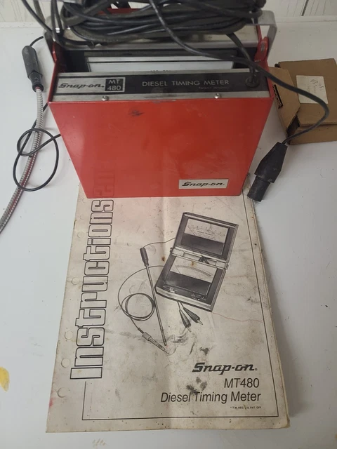 General Motors GM Diesel Timing Meter Snap-On MT480 LUMY/MAG Luminosity Probes