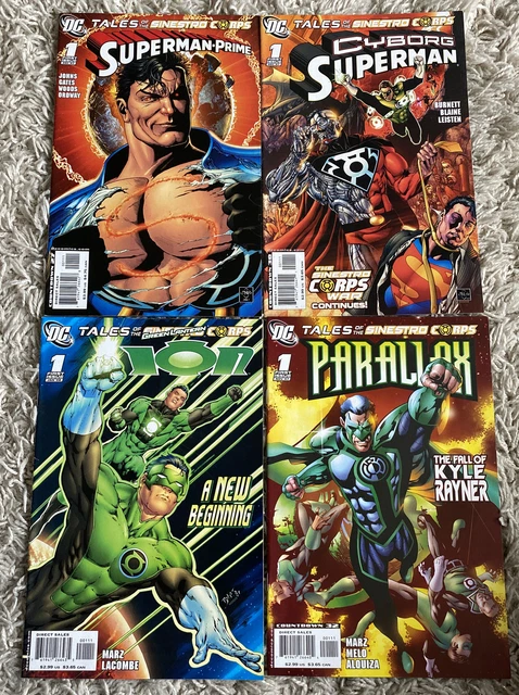 Tales of The Sinestro Corps #1 4X One-Shots DC Comics 2007 Sent In CBoard Mailer