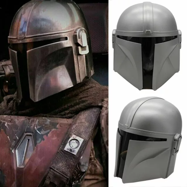 Mandalorian Helmet Star Wars Boba Fett Herren Damen Latex Cosplay Maskenhelm