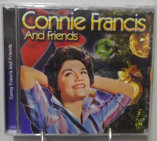 Weihnachten CD Connie Francis and Friends Christmas Time 16 Songs Advent #T223