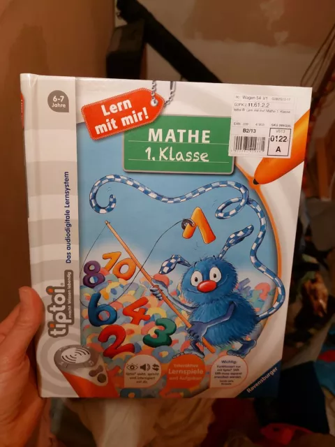 Ravensburger tiptoi Buch, Lern mit mir! Mathe 1. Klasse, 6 - 7 Jahre Einschulung