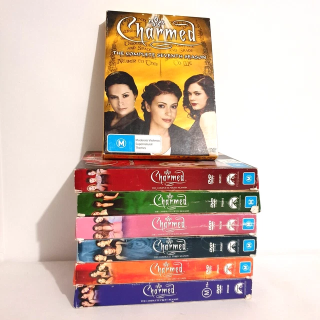 Charmed DVD Seasons 1-7 Region 4 PAL Booklets Magic Witches Supernatural