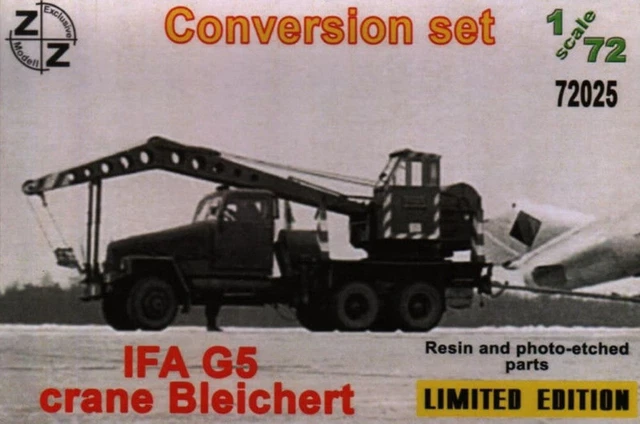 ZZ MODELL 172 ZZ72025 IFA G5 crane Bleichert (Conversion Set) EUR 49