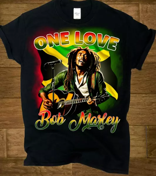 Bob Marley One Love T Shirt Adult & Kids