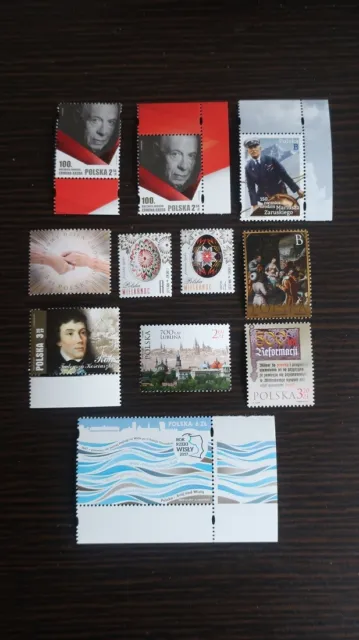 Polnische Briefmarken - 1. Quartal 2017