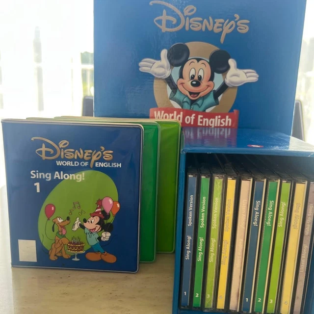 DISNEY WORLD ENGLISH DWE 2021 Sing-Along CD for Kids Used