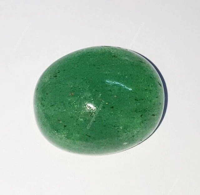 27.02 Carats Authentique Colombien Émeraude Cabochon Certifié Desseré Gemme