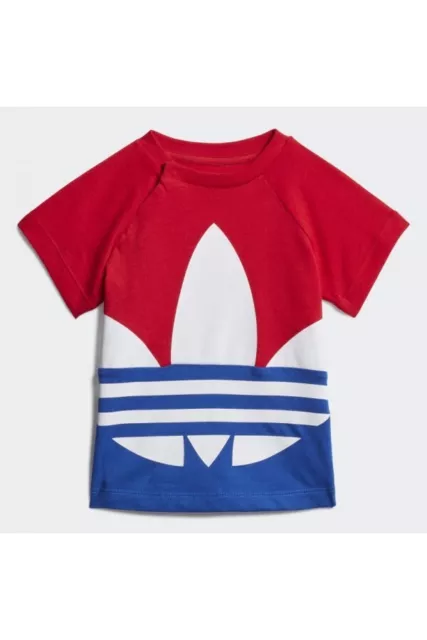 T-Shirt Bambino Adidas Big Trefoil Tee - Ge1968