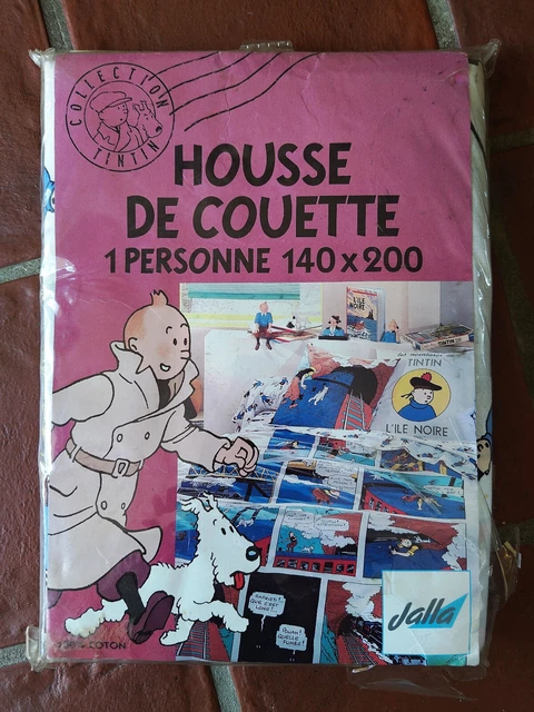 Housse De Couette Vintage Tintin "Coke En Stock" - Hergé 1998 - Édition T.L.