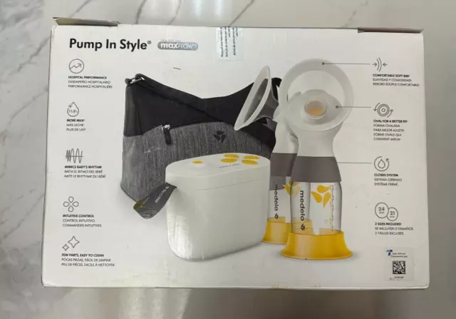 Medela Pump In Style Double Electric Breast Pump with MaxFlow Technology *NEW* 2