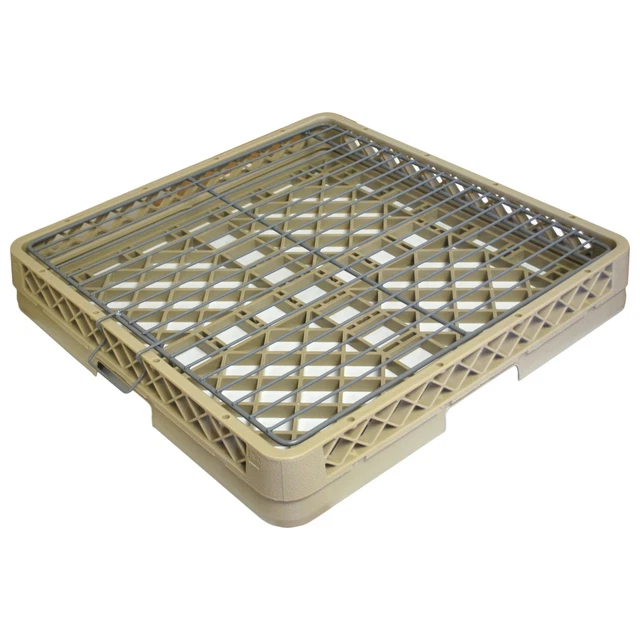 Traex TR13AW Beige Low Profile Rack w/ Hold Down Grid and Large Holes