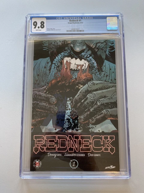 REDNECK #1 CGC 9.8 By Donny Cates, ( Writer Of Venom, Thor , and Hulk ) NM/M