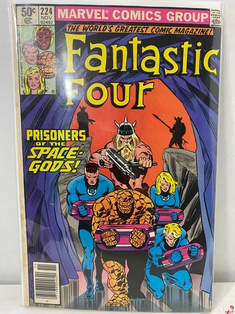 33409: Marvel Comics Fantastic four #224 Fine Grade