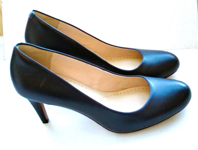 CLARKS CARLITA COVE Ladies Leather Court Shoes Size UK 5.5 EU 38 US 8 28.99 PicClick UK