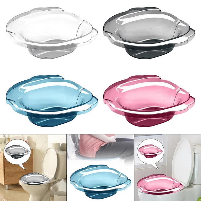 Piscina de cadera-Bidé Asiento para asiento de inodoro, duradero sobre inodoro,
