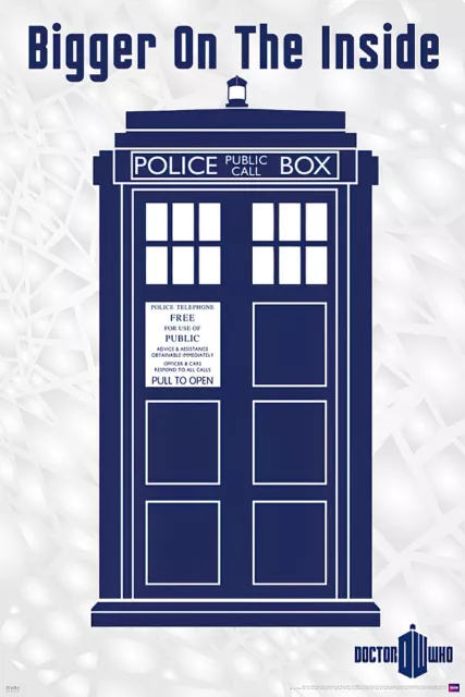 Doctor Who - TV Poster / Print (Bigger On The Inside - The Tardis) (Dr. Who)