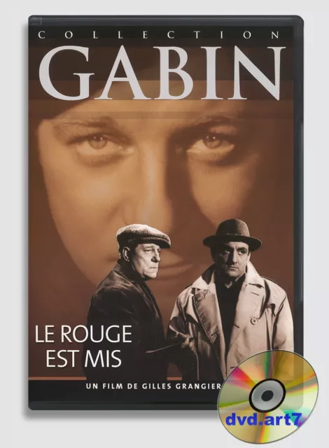 DVD : LE ROUGE EST MIS (1957) - Jean Gabin - Lino Ventura