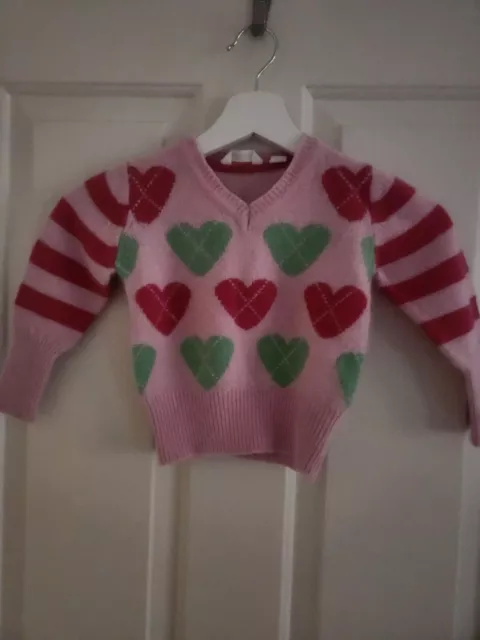 MILKSHAKE BRAND GIRLS WOOL JUMPER Size 4