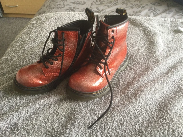 DR MARTENS 1469 Ombre Glitter Boots Size 9 12.00 PicClick UK