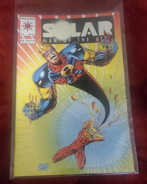 Valiant Comics Solar Man Of The Atom #23 July 1993