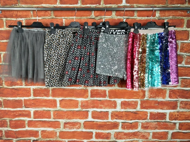 Girls Bundle Age 9-10 Years Zara M&S Etc Skirt Shorts Party Denim Leopard 140Cm