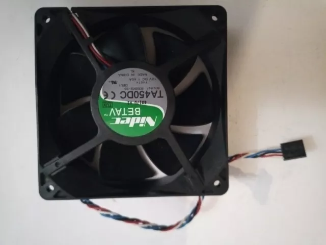 Ventillateur PC NIDEC BETAV 120mm x 38mm 12v Fans TA450DC Y4574 D8794 ordinateur