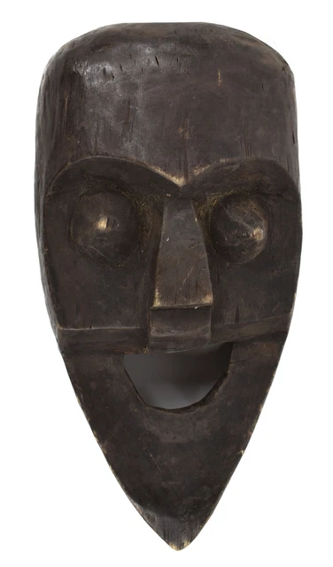 Kuba Goggle Eyed Mask Pwoo Itok Congo African Art