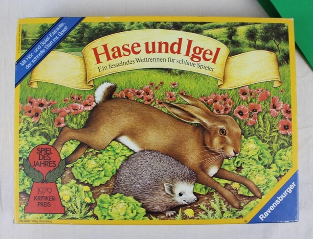 Hase und Igel / Ravensburger / Brettspiel / Spiel des Jahres 1979