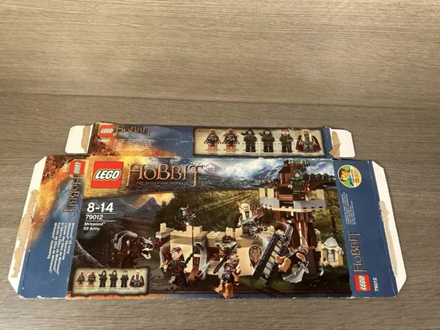 LEGO THE HOBBIT Mirkwood Elf Army 79012 BOX ONLY 30.00 PicClick UK