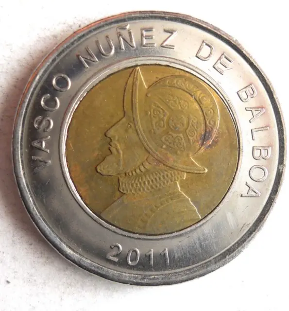 2011 PANAMA BALBOA - Excellent Uncommon Coin - FREE SHIP - Bin #85