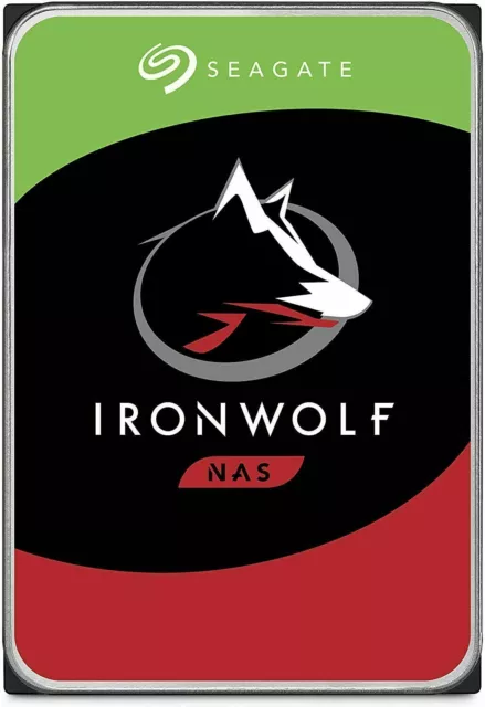 Seagate IronWolf 3.5" 12TB NAS Internal Hard Disk Drive 7200RPM - ST12000VN0008