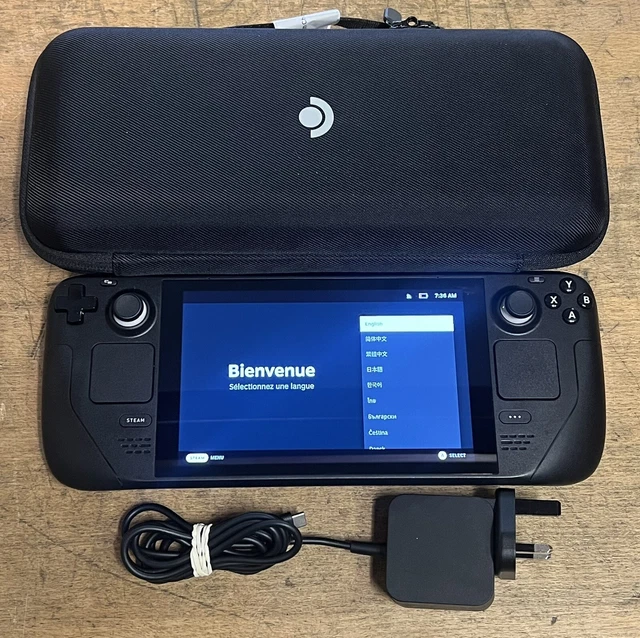 VALVE STEAM DECK 64GB Black Handheld Games Console *UK SELLER & FREE